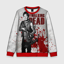 Свитшот детский Walking Dead: Deryl Dixon, цвет: 3D-красный