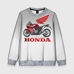 Свитшот детский Honda 2, цвет: 3D-меланж