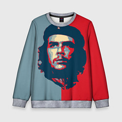 Свитшот детский Che Guevara, цвет: 3D-меланж