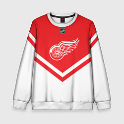 Свитшот детский NHL: Detroit Red Wings, цвет: 3D-белый