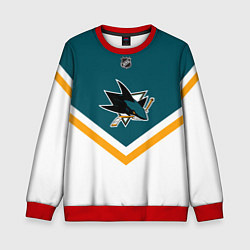 Свитшот детский NHL: San Jose Sharks, цвет: 3D-красный