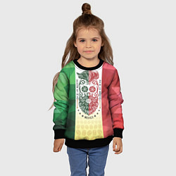 Свитшот детский Мексика, цвет: 3D-черный — фото 2