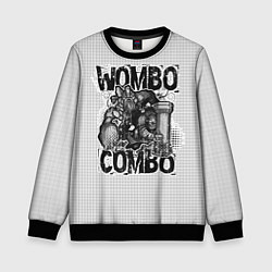 Свитшот детский Combo Wombo, цвет: 3D-черный