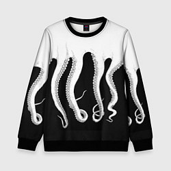 Свитшот детский Octopus, цвет: 3D-черный