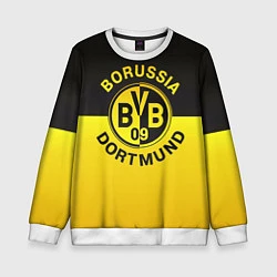 Свитшот детский Borussia Dortmund FC, цвет: 3D-белый