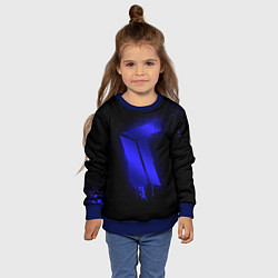 Свитшот детский Titan: Black collection, цвет: 3D-синий — фото 2
