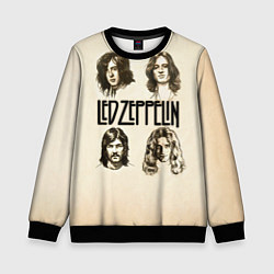 Свитшот детский Led Zeppelin Guys, цвет: 3D-черный