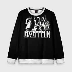 Свитшот детский Led Zeppelin: Mono, цвет: 3D-белый