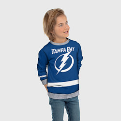 Свитшот детский Tampa Bay: Kucherov, цвет: 3D-меланж — фото 2
