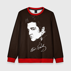 Свитшот детский Elvis Presley, цвет: 3D-красный