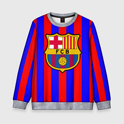 Свитшот детский Barca FCB Club, цвет: 3D-меланж