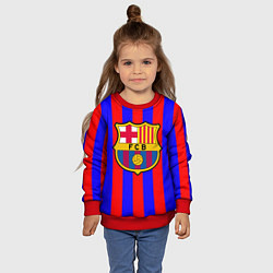 Свитшот детский Barca FCB Club, цвет: 3D-красный — фото 2