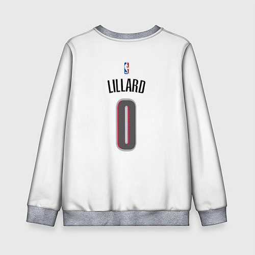 Детский свитшот Portland Trail Blazers 0 / 3D-Меланж – фото 2