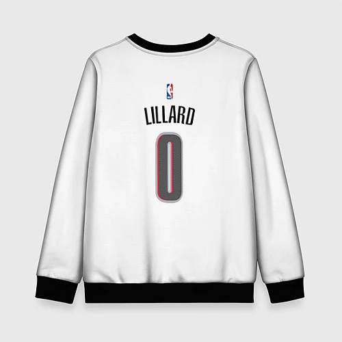 Детский свитшот Portland Trail Blazers 0 / 3D-Черный – фото 2