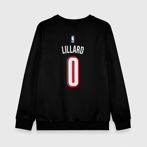 Детский свитшот Portland Trail Blazers 0 / 3D-Черный – фото 2