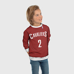 Свитшот детский Cavaliers Cleveland 2: Red, цвет: 3D-белый — фото 2