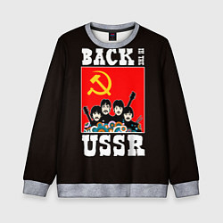 Свитшот детский Back In The USSR, цвет: 3D-меланж