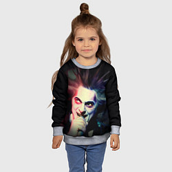 Свитшот детский Король и Шут, цвет: 3D-меланж — фото 2