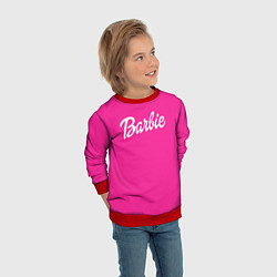 Свитшот детский Барби, цвет: 3D-красный — фото 2