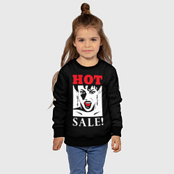 Свитшот детский Hot Sale, цвет: 3D-черный — фото 2
