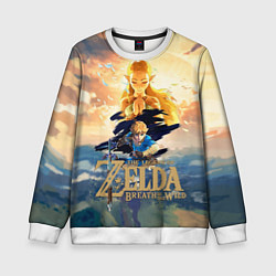 Свитшот детский The Legend of Zelda, цвет: 3D-белый