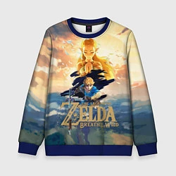 Свитшот детский The Legend of Zelda, цвет: 3D-синий