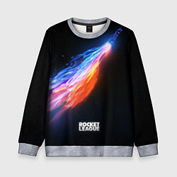 Свитшот детский Rocket League, цвет: 3D-меланж