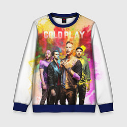 Свитшот детский Coldplay, цвет: 3D-синий