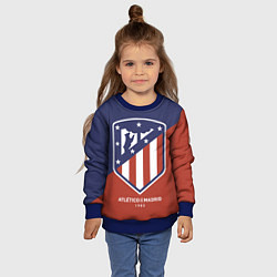 Свитшот детский Atletico Madrid FC 1903, цвет: 3D-синий — фото 2