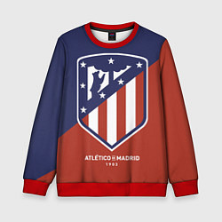 Свитшот детский Atletico Madrid FC 1903, цвет: 3D-красный