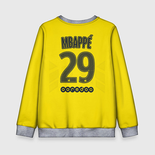 Детский свитшот PSG FC: Mbappe Away 17/18 / 3D-Меланж – фото 2