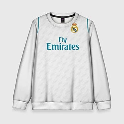 Свитшот детский Real Madrid FC: Isco Home 17/18, цвет: 3D-белый