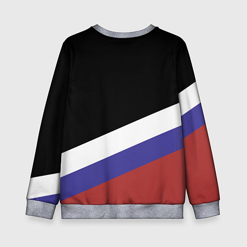 Детский свитшот Fight Russia / 3D-Меланж – фото 2