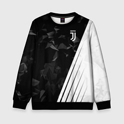 Свитшот детский FC Juventus: Abstract, цвет: 3D-черный