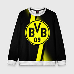 Свитшот детский FC Borussia Dortmund: Storm, цвет: 3D-белый