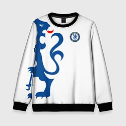 Свитшот детский FC Chelsea: White Lion, цвет: 3D-черный