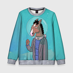 Свитшот детский BoJack, цвет: 3D-меланж