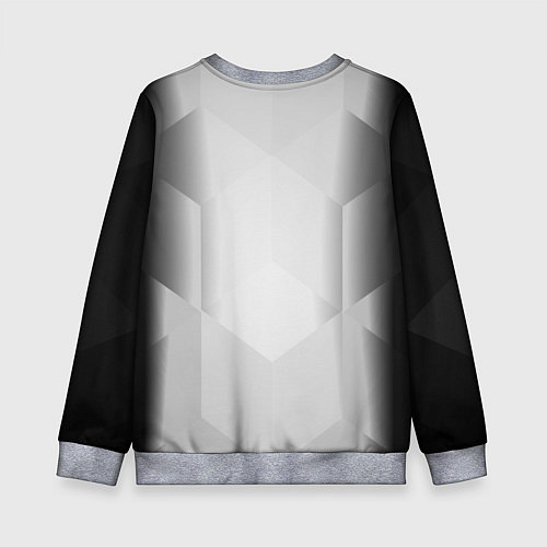 Детский свитшот FC Juventus: Silver Original / 3D-Меланж – фото 2