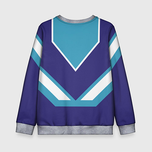 Детский свитшот Очень сладкая Полина / 3D-Меланж – фото 2