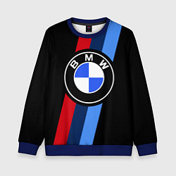 Свитшот детский BMW 2021 M SPORT БМВ М СПОРТ, цвет: 3D-синий