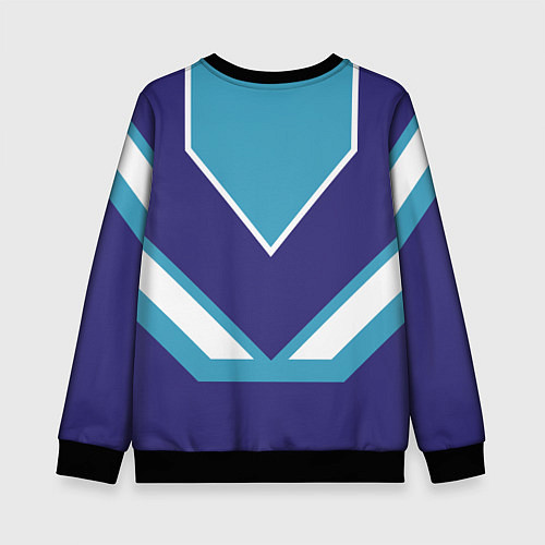 Детский свитшот Очень сладкая Галя / 3D-Черный – фото 2