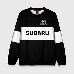 Детский свитшот Subaru: Black Sport