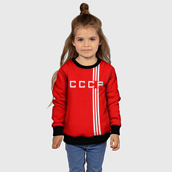 Свитшот детский Cборная СССР, цвет: 3D-черный — фото 2