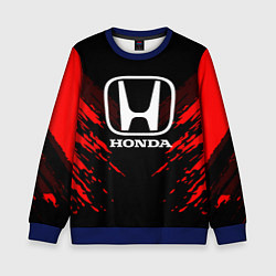 Свитшот детский Honda: Red Anger, цвет: 3D-синий