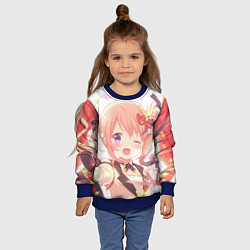 Свитшот детский Заказывали кролика, цвет: 3D-синий — фото 2