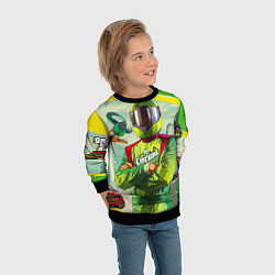 Свитшот детский GTA V: Online Racer, цвет: 3D-черный — фото 2