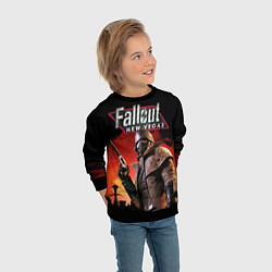 Свитшот детский Fallout: New Vegas, цвет: 3D-черный — фото 2