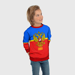 Свитшот детский Химки: Россия, цвет: 3D-красный — фото 2