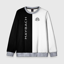 Свитшот детский Maybach: B&W, цвет: 3D-меланж