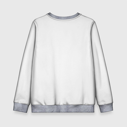 Детский свитшот Sarcasm хим элемент надпись / 3D-Меланж – фото 2